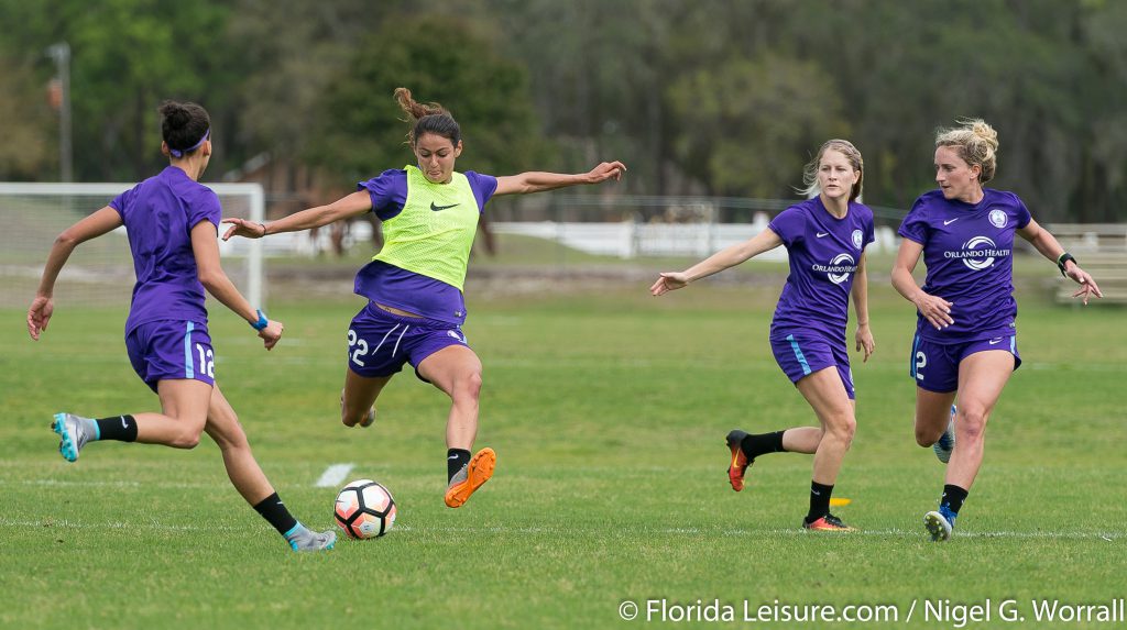 Orlando Pride - 1st Training Session, Seminole Soccer Complex, Orlando, Florida - 13th March 2017 (Photographer: Nigel G Worrall)