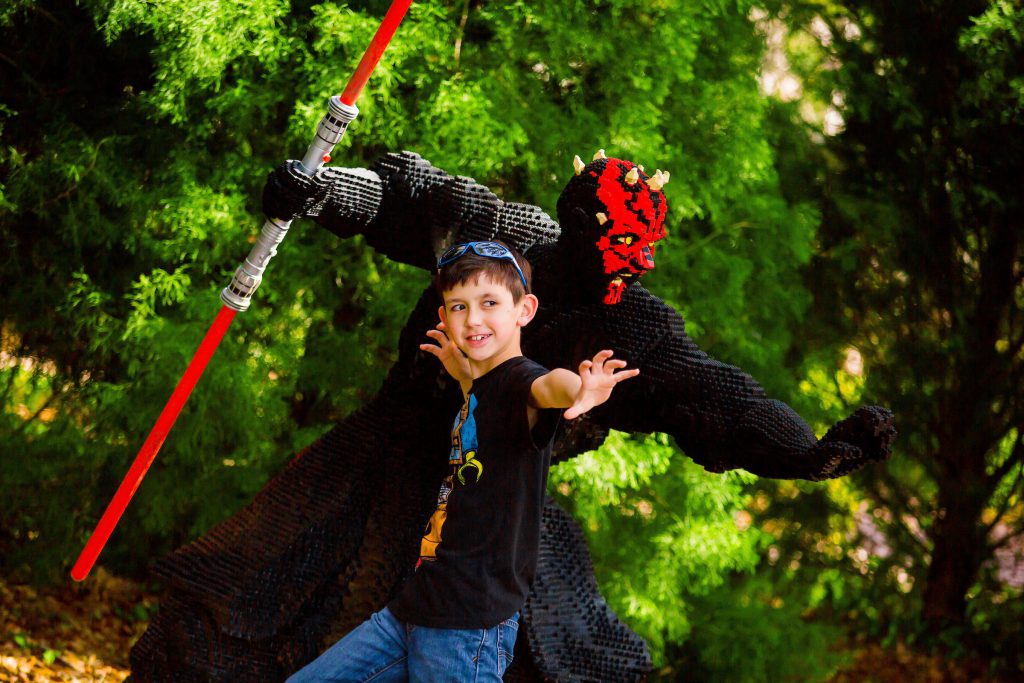 LEGO CLUB WEEKEND FEATURING LEGO STAR WARS MINILAND MODEL DISPLAY AT LEGOLAND FLORIDA RESORT