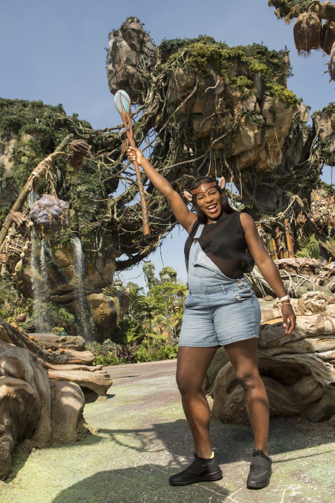 Serena Williams Visits Pandora - World of Avatar