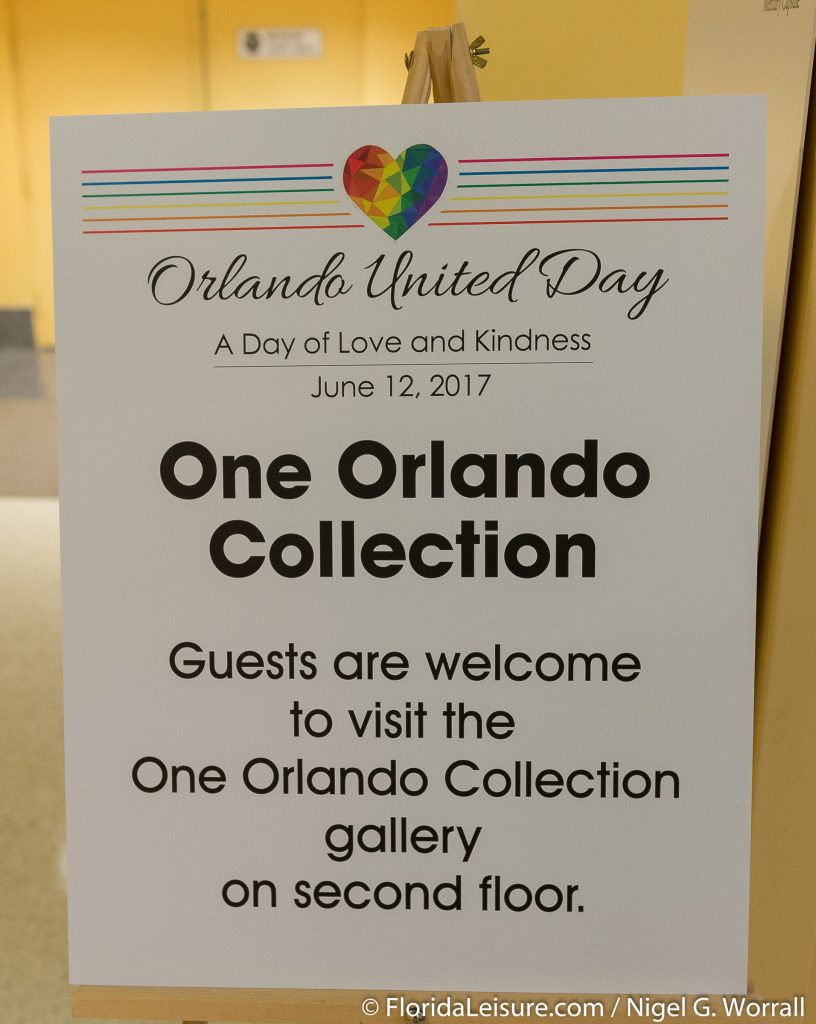 One Orlando Collection, Orlando United Day, Orlando History Museum, Orlando, Florida - 14th June 2017 (Photographer: Nigel G Worrall)