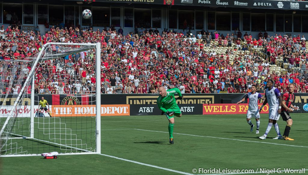 Atlanta United 1 Orlando City Soccer 1, Bobby Dodd Stadium, Atlanta, Georgia - 29th July 2017(Photographer: Nigel G Worrall)