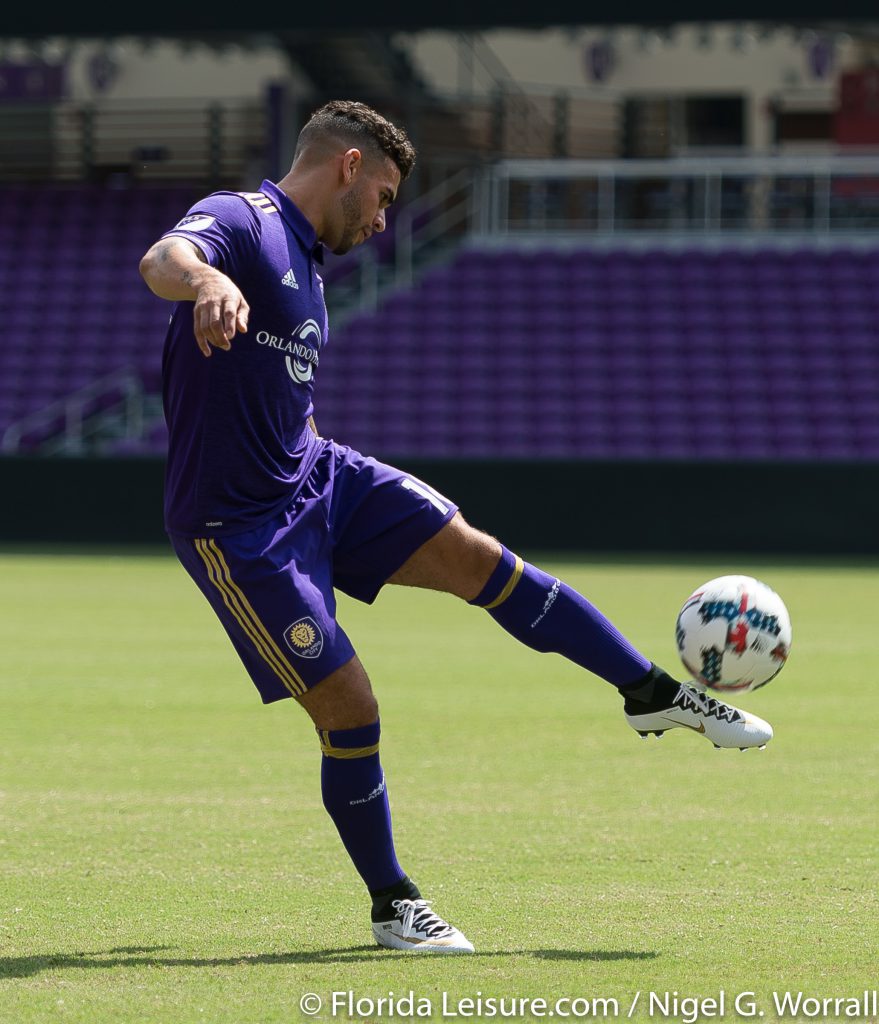 Dom Dwyer, Orlando, 26th July 2017 (Photographer: Nigel G Worrall)