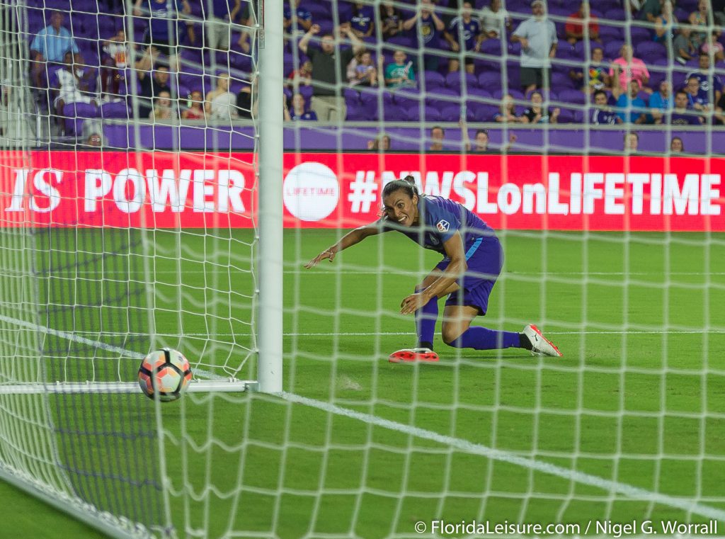 Orlando Pride 3 Washington Spirit 0, Orlando City Stadium, Orlando, 8th August 2017 (Photographer: Nigel G Worrall)