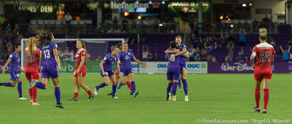 Orlando Pride 3 Washington Spirit 0, Orlando City Stadium, Orlando, 8th August 2017 (Photographer: Nigel G Worrall)