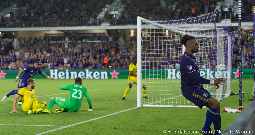 Orlando City Soccer1 Columbus Crew SC 1, Orlando City Stadium, Orlando, 19th August 2017 (Photographer: Nigel G Worrall)