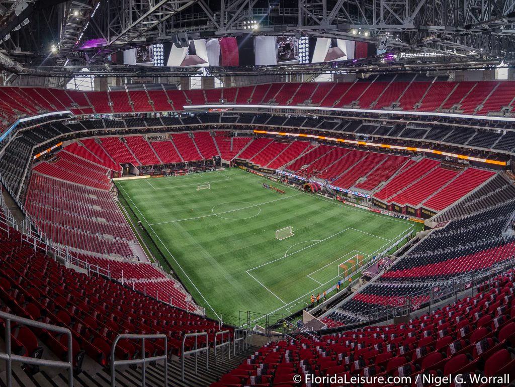 Mercedes-Benz Stadium, Atlanta - 16th September2017 (Photographer: Nigel G Worrall)