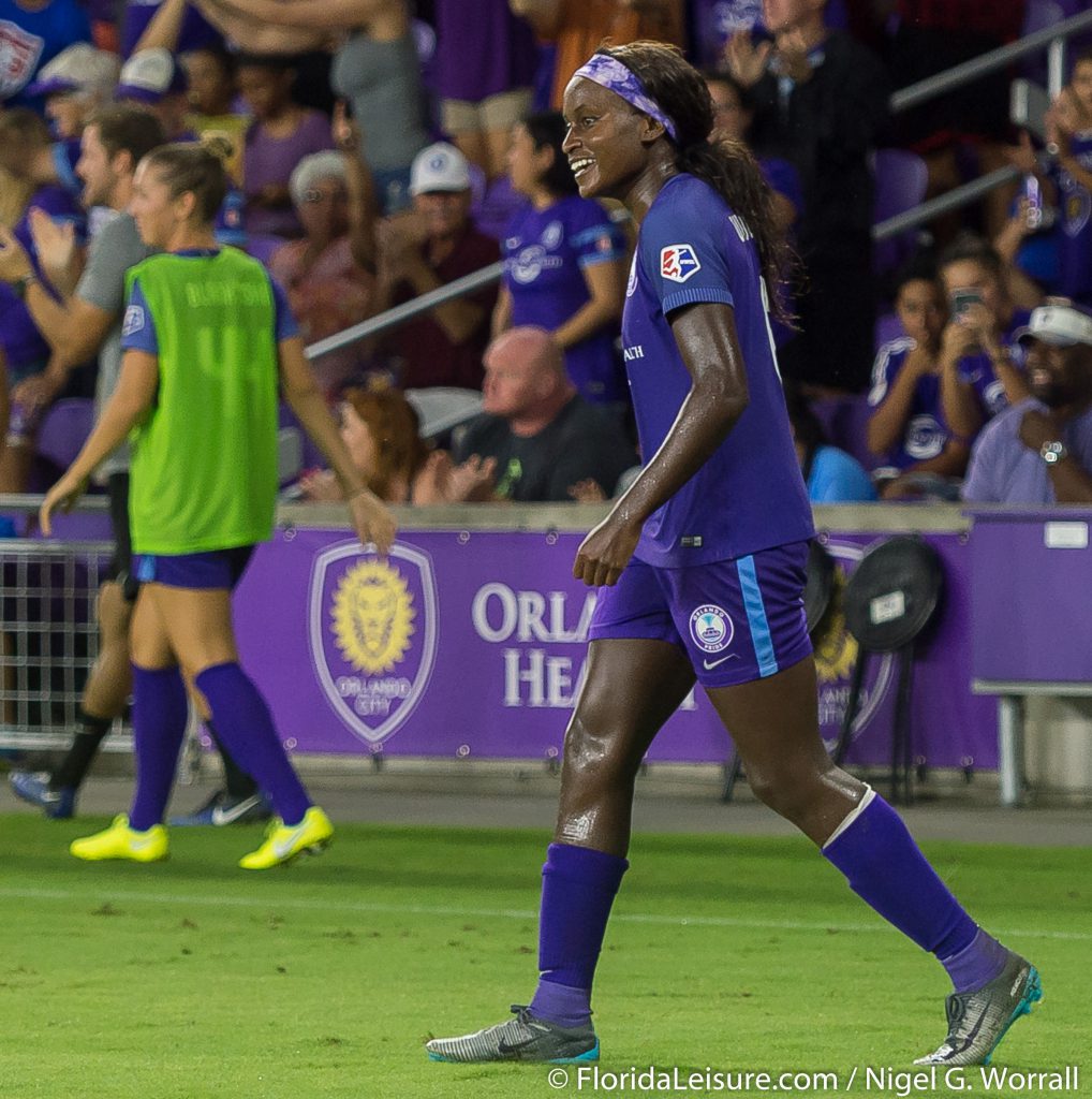 Orlando Pride 4 Boston Breakers 2, Orlando City Stadium, Orlando, 2nd September2017 (Photographer: Nigel G Worrall)
