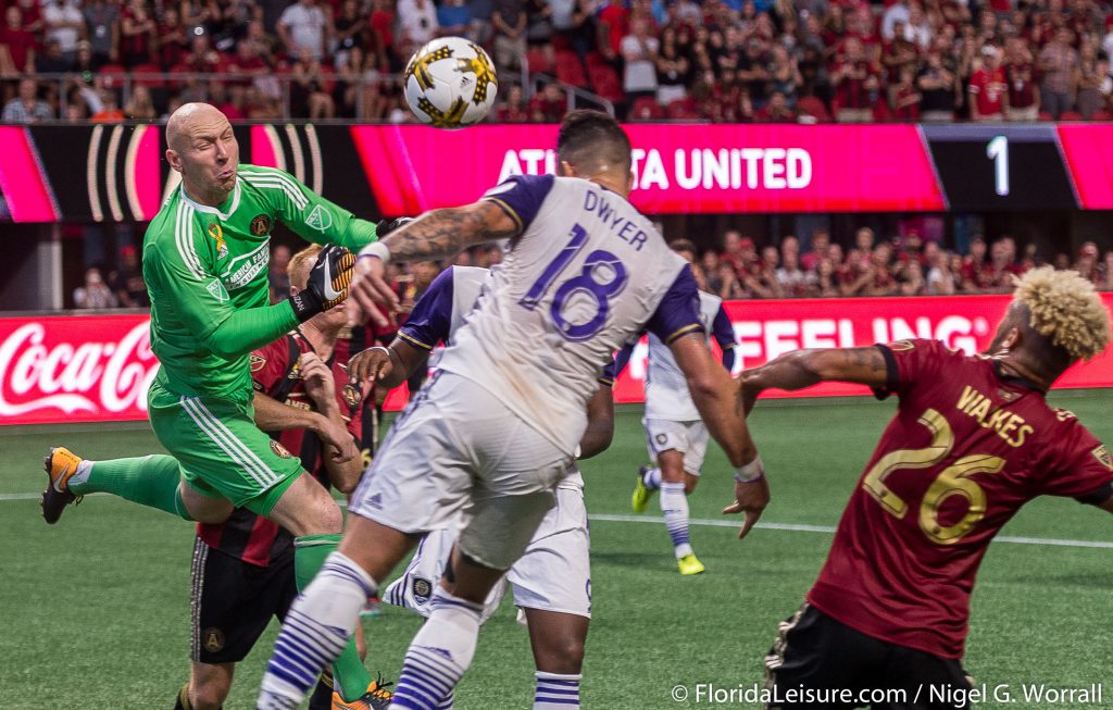 Atlanta United 3 Orlando City Soccer 3, Mercedes-Benz Stadium, Atlanta - 16th September2017 (Photographer: Nigel G Worrall)