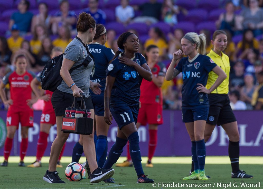 2017 National Women's Soccer League Championship - Portland Thorns 1 North Carolina Courage 0, Orlando City Stadium, Orlando, Florida - 14th October 2017 (Photographer: Nigel G Worrall)