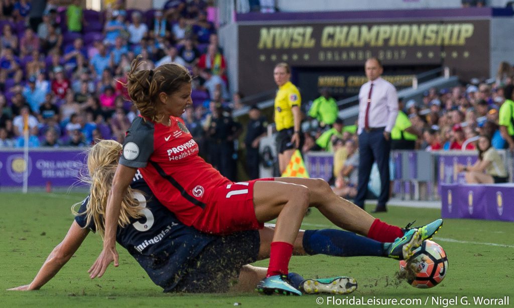 2017 National Women's Soccer League Championship - Portland Thorns 1 North Carolina Courage 0, Orlando City Stadium, Orlando, Florida - 14th October 2017 (Photographer: Nigel G Worrall)