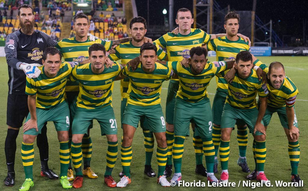 Tampa Bay Rowdies 1 New York Red Bulls II 2 - Al Lang Stadium, St. Petersburg - 28th October 2017 (Photographer: Nigel G Worrall)