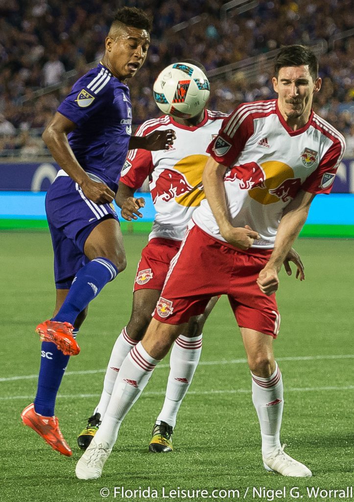 Orlando City Soccer 1 New York Red Bulls 1, Camping World Stadium Bowl, Orlando, Florida - 6th May 2016 (Photographer: Nigel G Worrall)