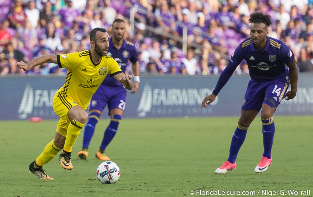 Orlando City Soccer 0 Columbus Crew 1, Orlando City Stadium, Orlando, 15th October 2017 (Photographer: Nigel G Worrall)