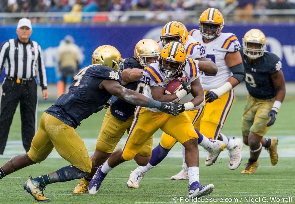 2018 Citrus Bowl - Notre Dame 21 LSU 17 (Photographer: Nigel G Worrall)