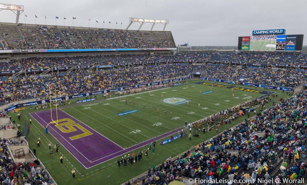 2018 Citrus Bowl - Notre Dame 21 LSU 17 (Photographer: Nigel G Worrall)