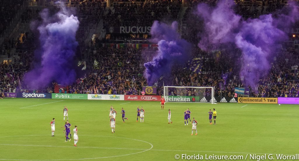 Orlando City Soccer 1 DC United 1, Orlando City Stadium, Orlando, Florida - 4th March 2018 (Photographer: Nigel G Worrall)