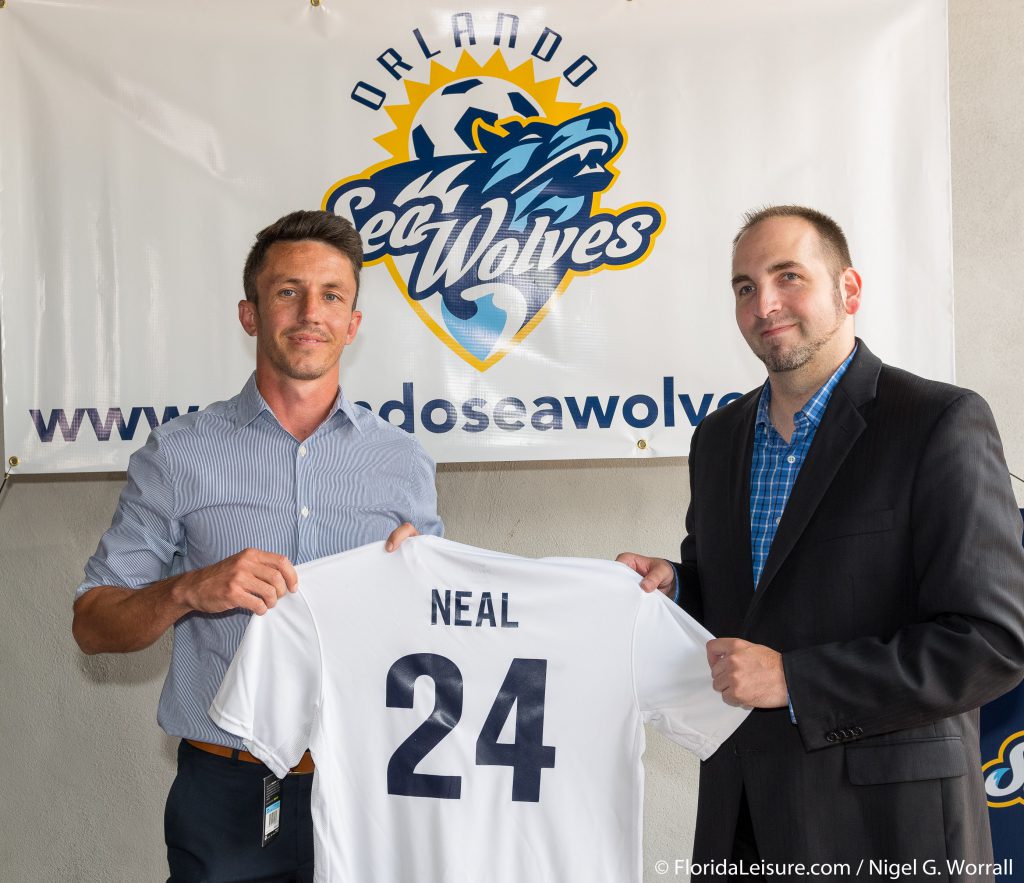 Orlando SeaWolves sign Lewis Neal, Orlando, Florida - 15th May 2018 (Photographer: Nigel G Worrall)