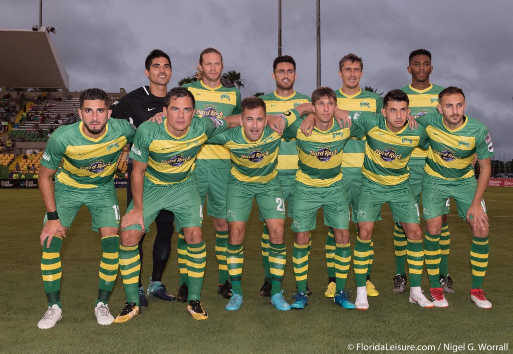 Tampa Bay Rowdies 2 Pittsburgh Riverhounds 2, Al Lang Stadium, St. Petersburg, Florida - 19th May 2018 (Photographer: Nigel G Worrall)
